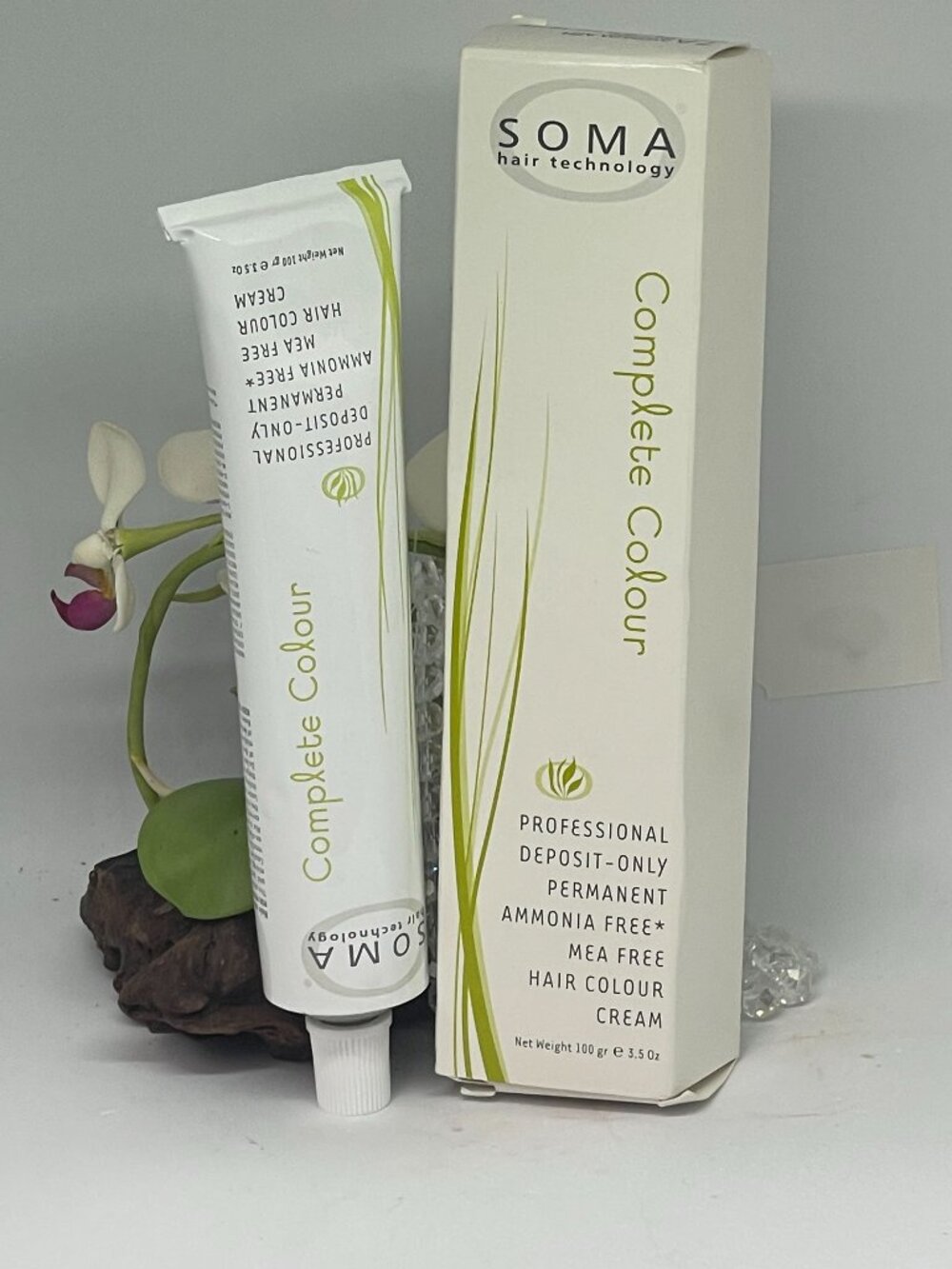 Soma Professional Deposit Only Permanent Hair Color Cream - 7A Medium Ash Blonde